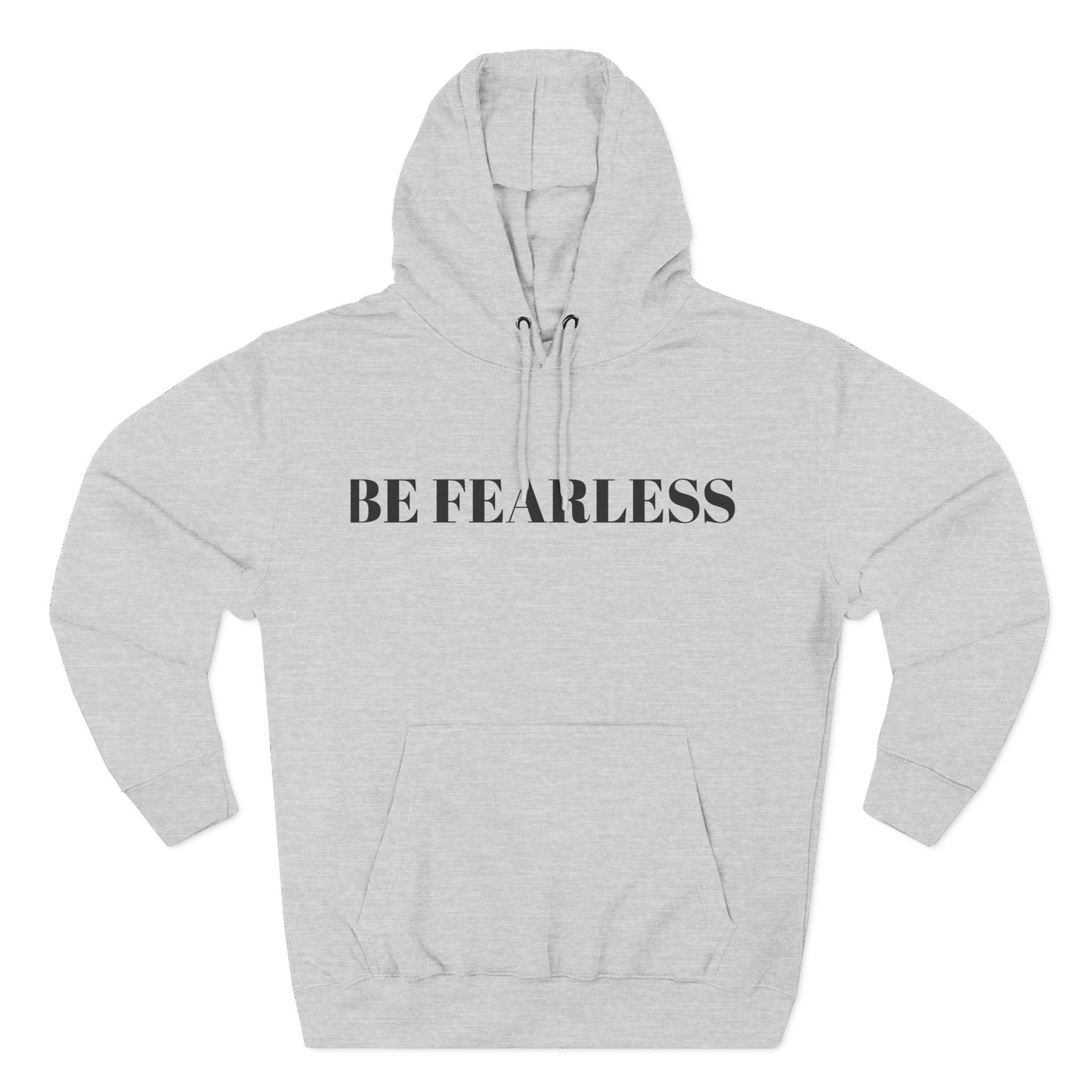 Fearless Fleece Hoodie | Cozy Motivational Sweatshirt, Gift for Him/Her, Inspirational Wear, Casual Outfit, Everyday Comfort