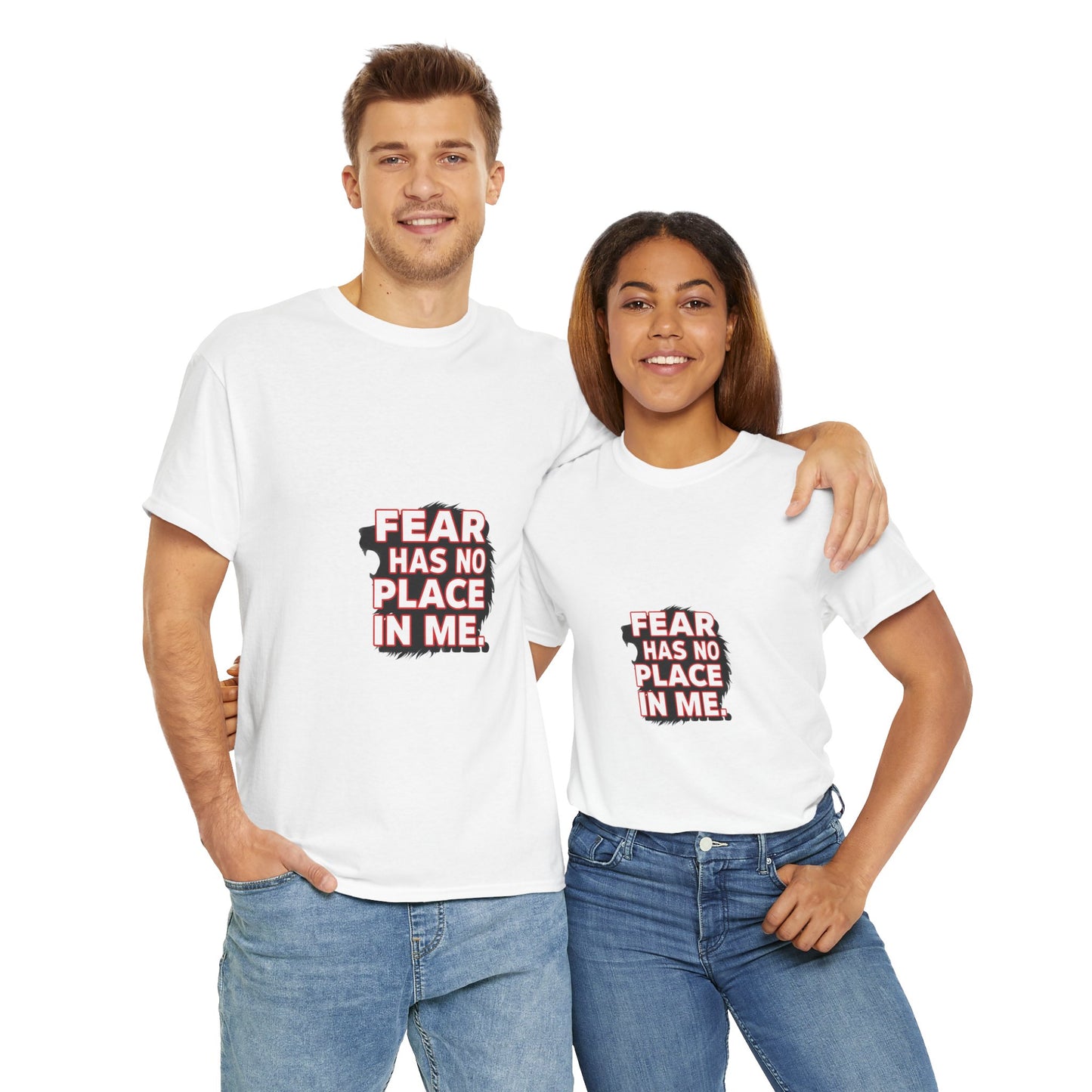 Fear Has No Place in Me Unisex Tee, Motivational T-Shirt for Confidence, Inspirational Gift, Casual Wear, Self-Love Apparel, [...]