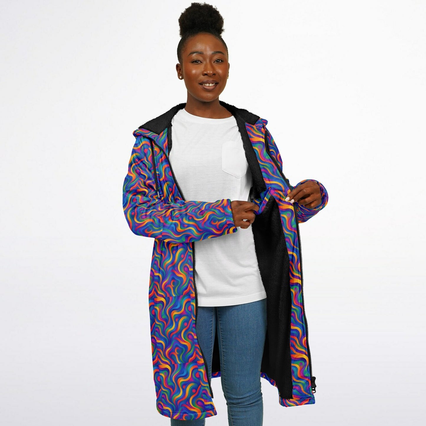 Zipper Cloak - AOP