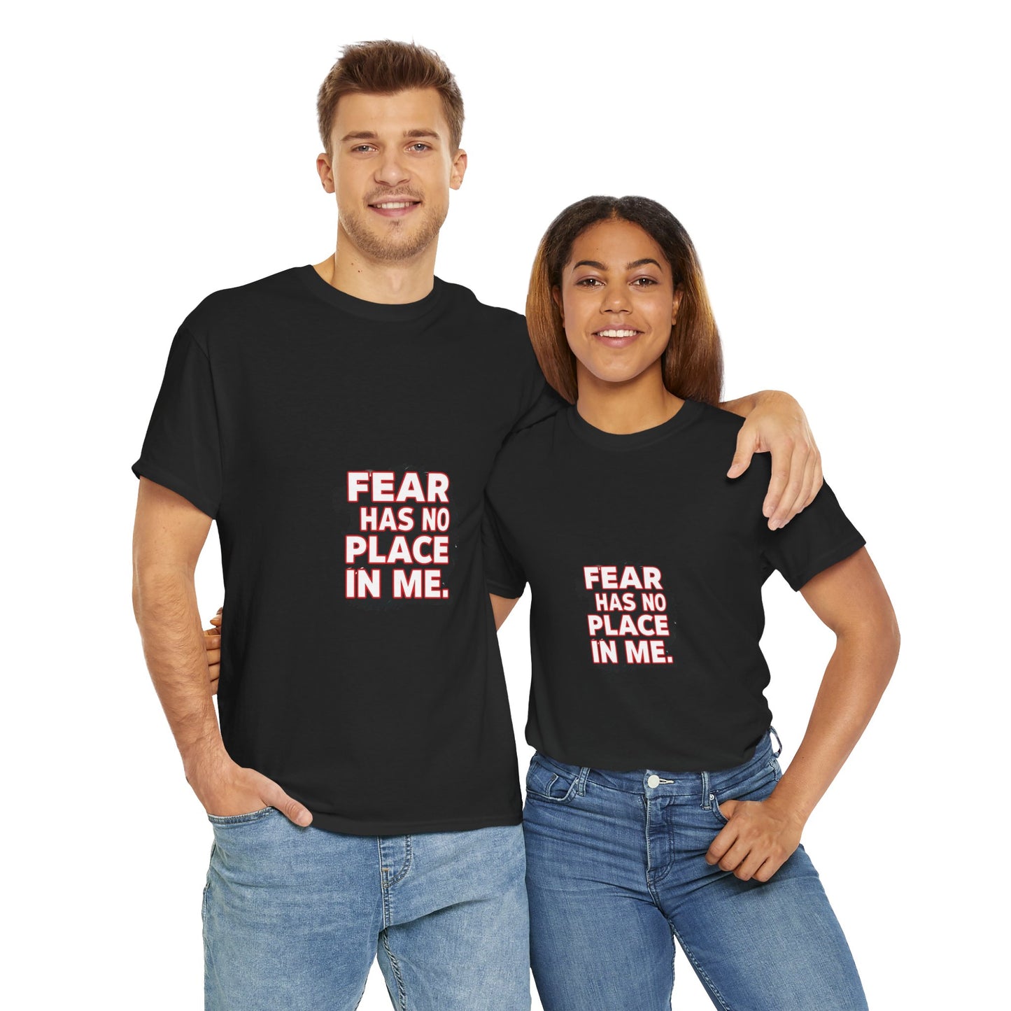 Fear Has No Place in Me Unisex Tee, Motivational T-Shirt for Confidence, Inspirational Gift, Casual Wear, Self-Love Apparel, [...]