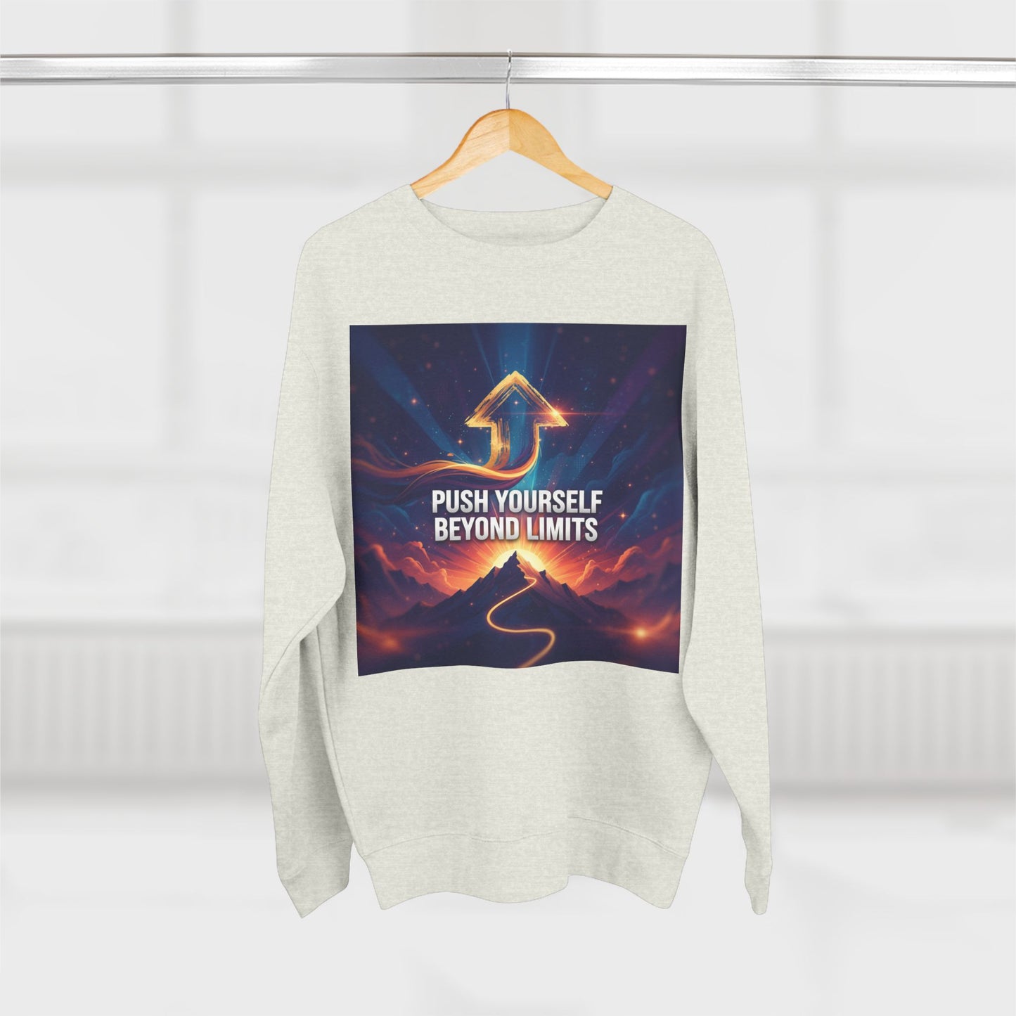 Motivational Unisex Crewneck Sweatshirt | Inspirational Gift, Cozy Casual Wear, Fitness Apparel, Uplifting Sweatshirt, Self-Care Fashion