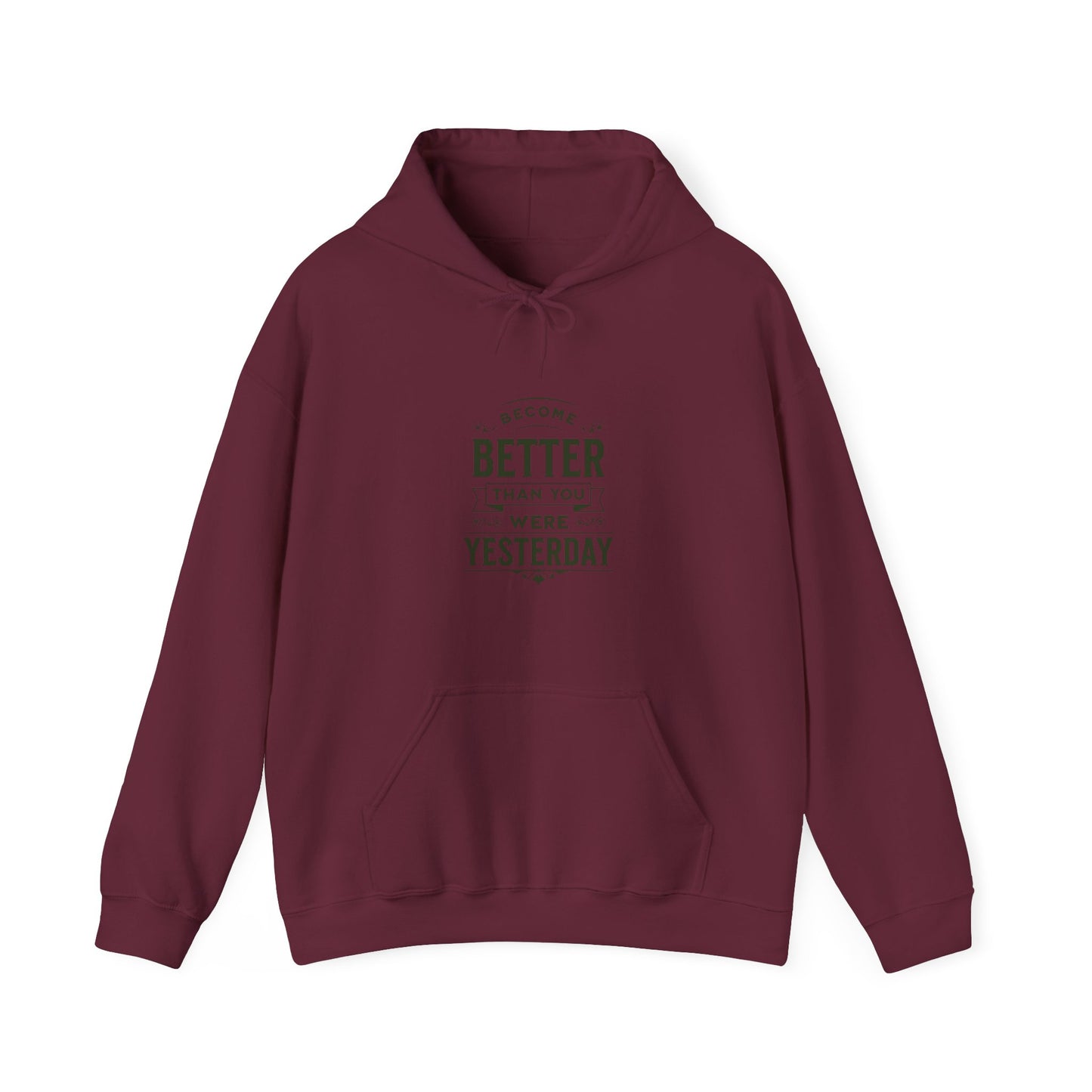 Unisex Heavy Blend™ Hooded Sweatshirt, Unisex Sweatshirt, Motivational Gift, Cozy Casual Wear, Self-Improvement Style