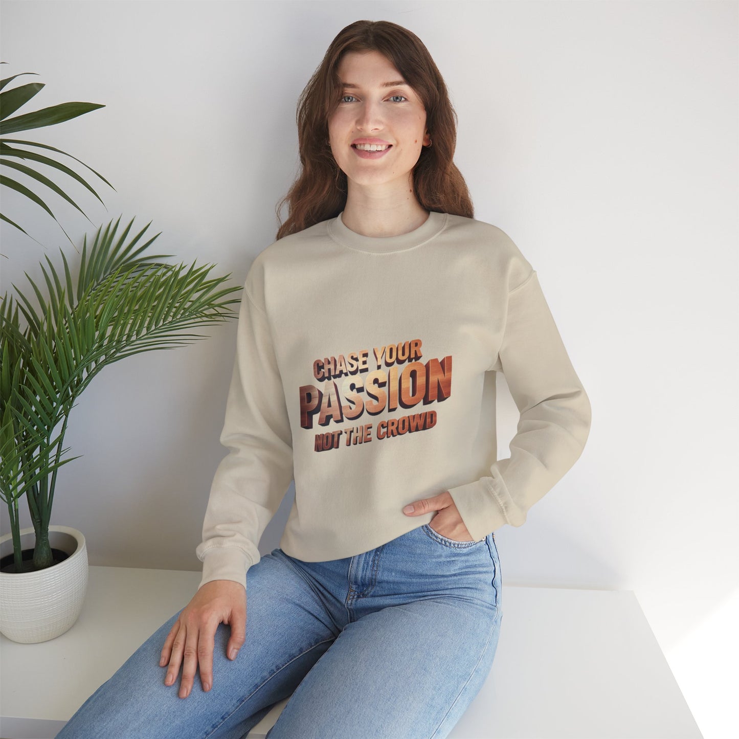 Chase Your Passion Crewneck Sweatshirt