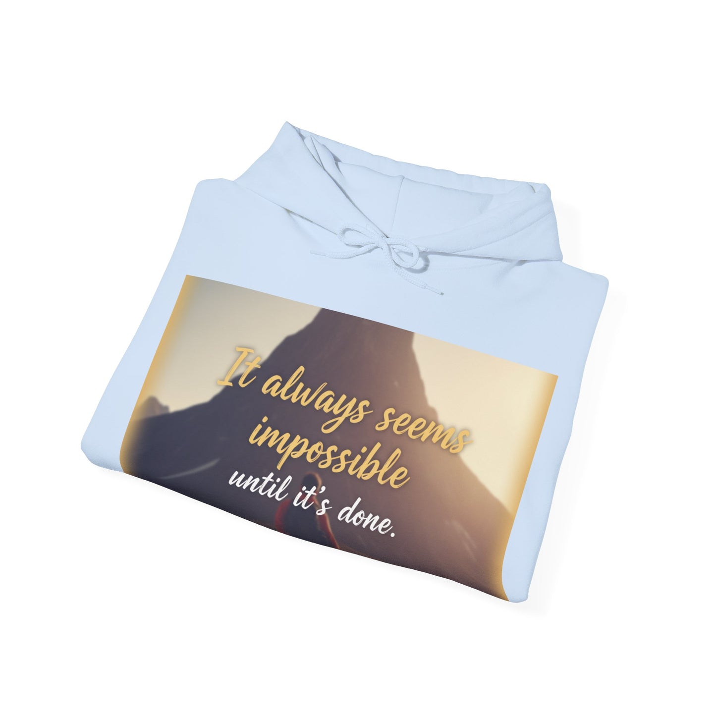 Inspirational Quote Hoodie - Motivational Unisex Sweatshirt for Cozy Inspiration, Gift for Friends, Casual Wear, Affirmations Sweatshirt