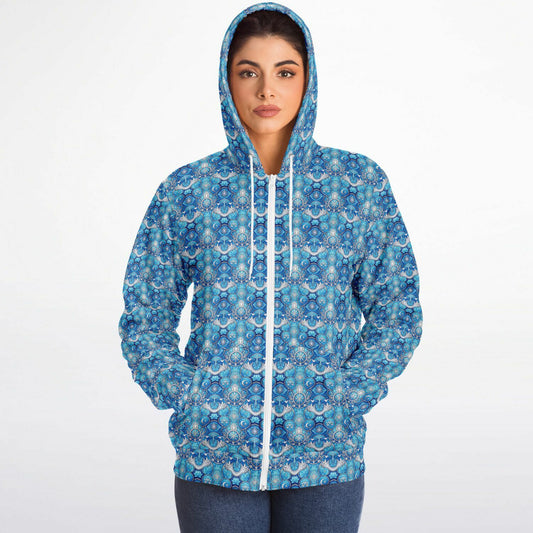 Microfleece Ziphoodie - AOP