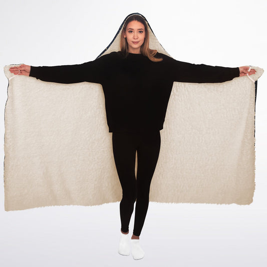 Hooded Blanket Sherpa - AOP