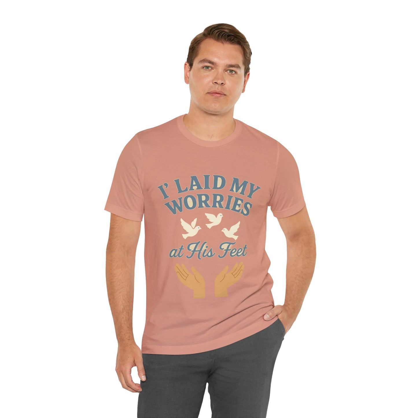 Inspirational Faith T-Shirt, Comfort Tee, Spiritual Gift, Uplifting Apparel, Encouragement Shirt, Casual Everyday Wear
