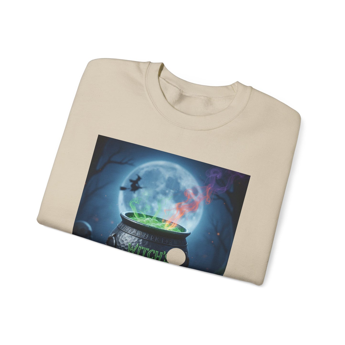 Halloween Witch Brew Sweatshirt, Cozy Fall Crewneck, Unisex Halloween Apparel, Spooky Sweatshirt, October Gift Idea