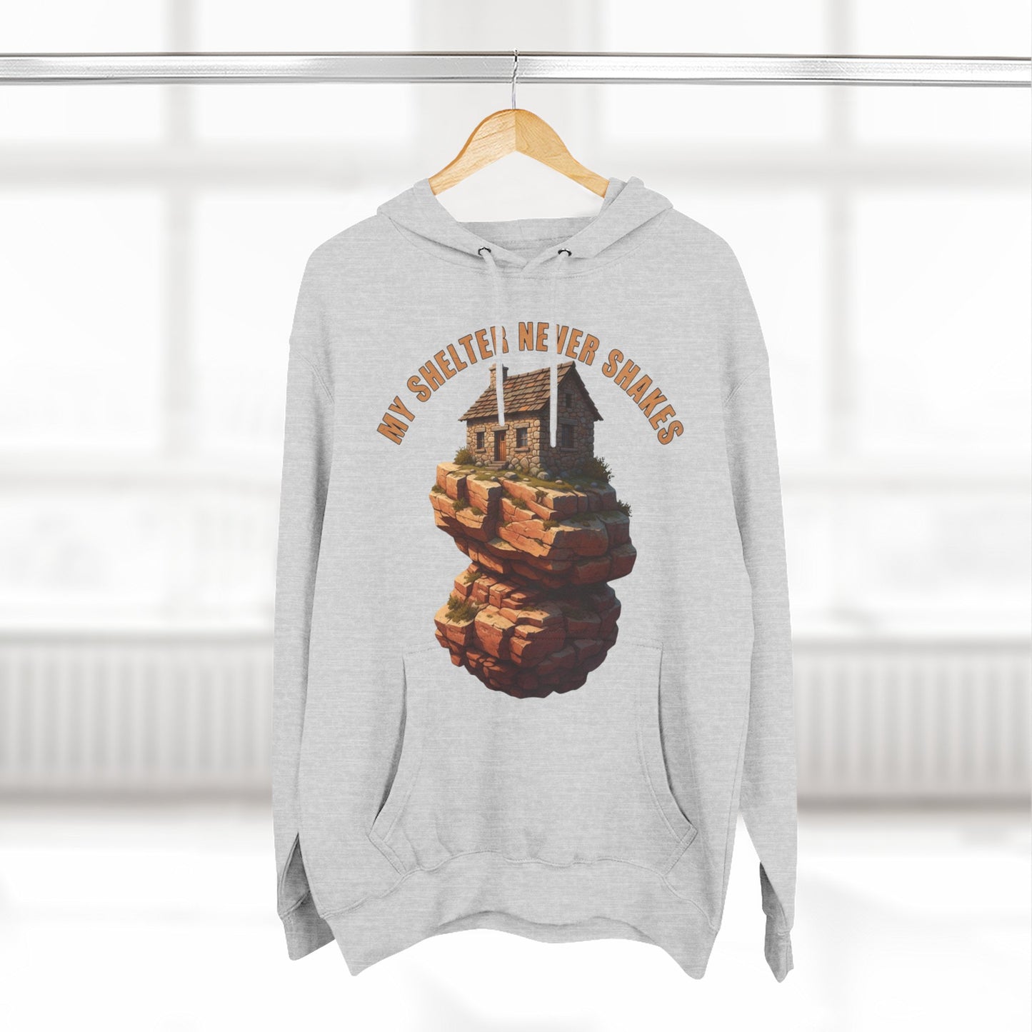 Cozy Three-Panel Fleece Hoodie, Relaxed Fit Pullover, Casual Layer, Outdoor Adventure Wear, Perfect Gift for Nature Lovers, Cozy Fall [...]