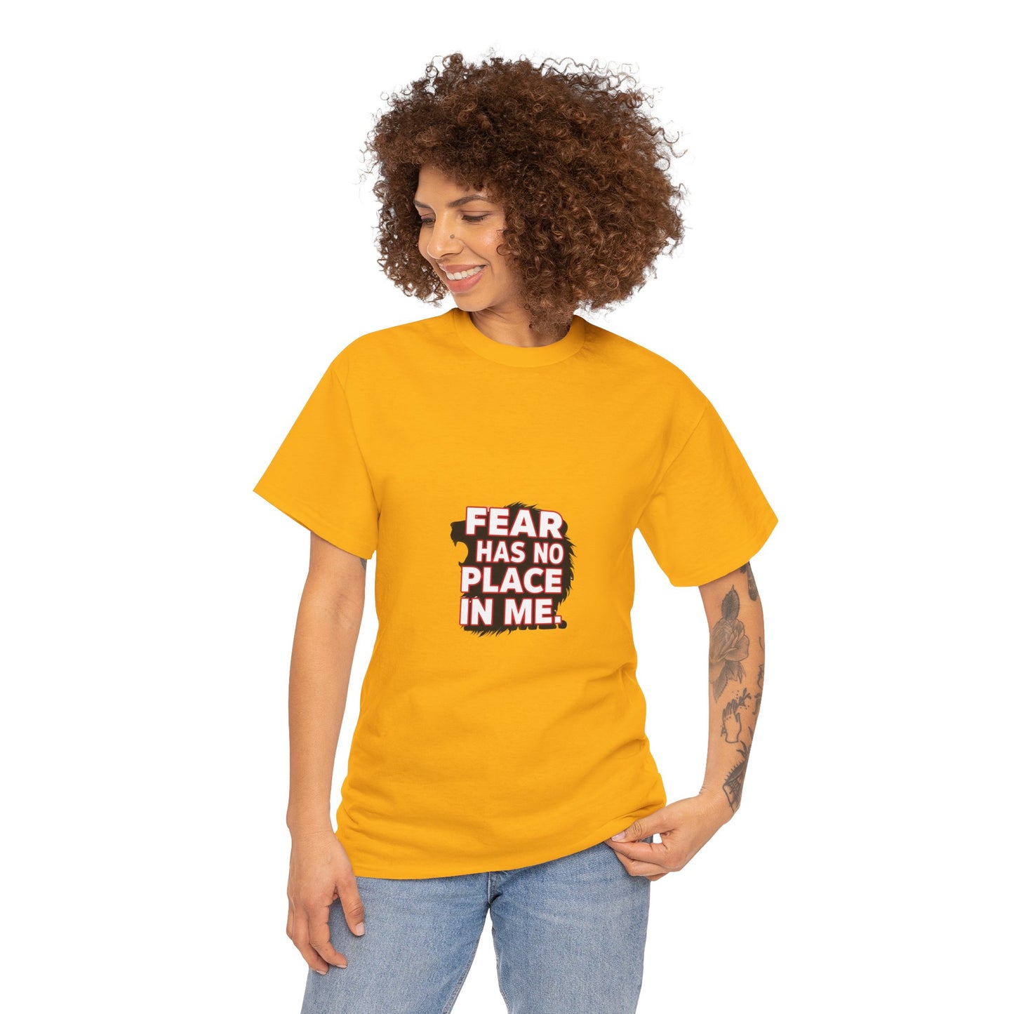 Fear Has No Place in Me Unisex Tee, Motivational T-Shirt for Confidence, Inspirational Gift, Casual Wear, Self-Love Apparel, [...]