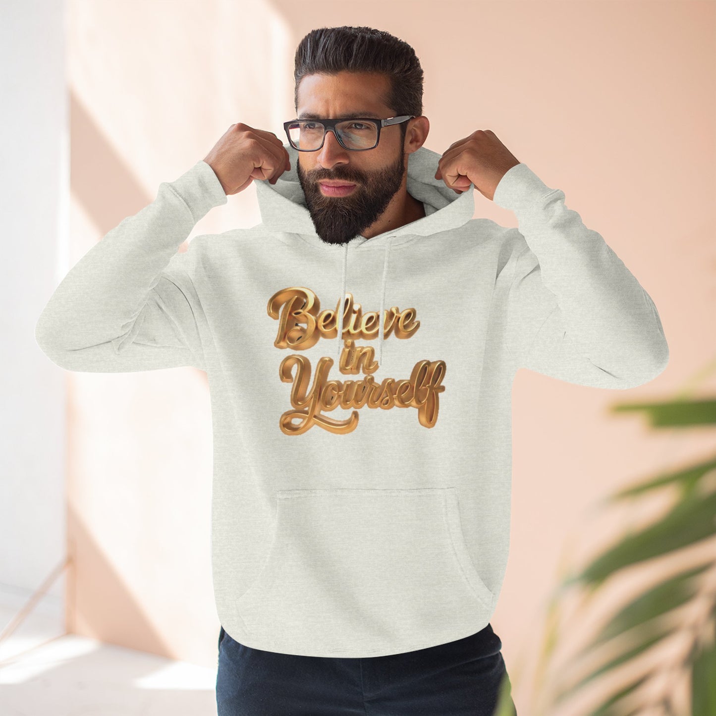 Inspirational Hoodie with 'Believe in Yourself' Design, Cozy Fleece Sweatshirt for Motivational Gift, Unisex Pullover, Perfect for [...]