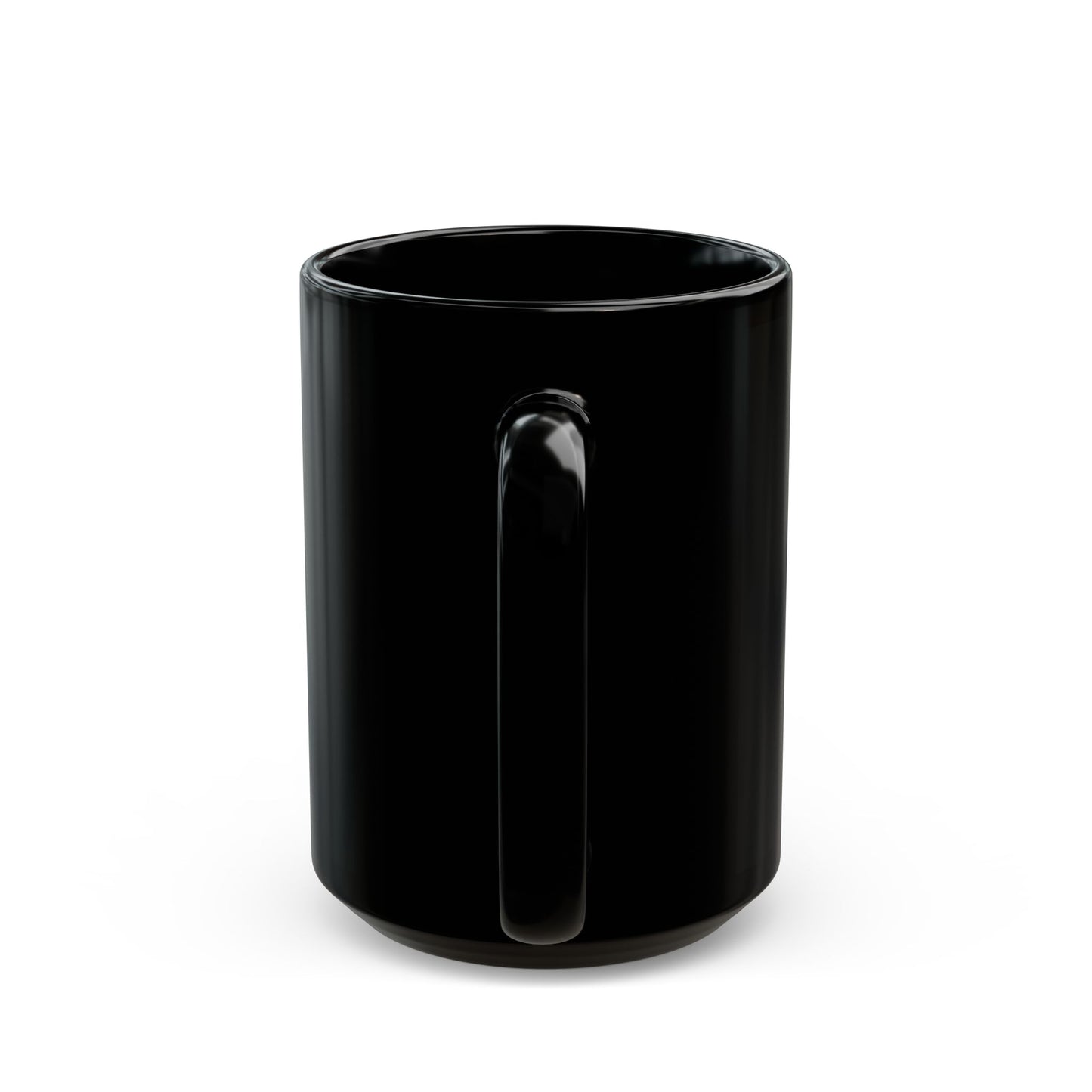 Spiritual Black Mug with Design - Saved by Grace, Faith Gift, Inspirational Coffee Cup, Religious Tea Mug, Unique Home Décor