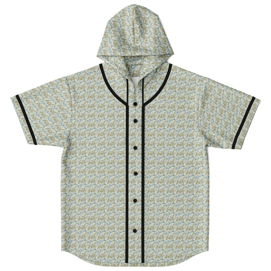 Hooded Baseball Jersey - AOP