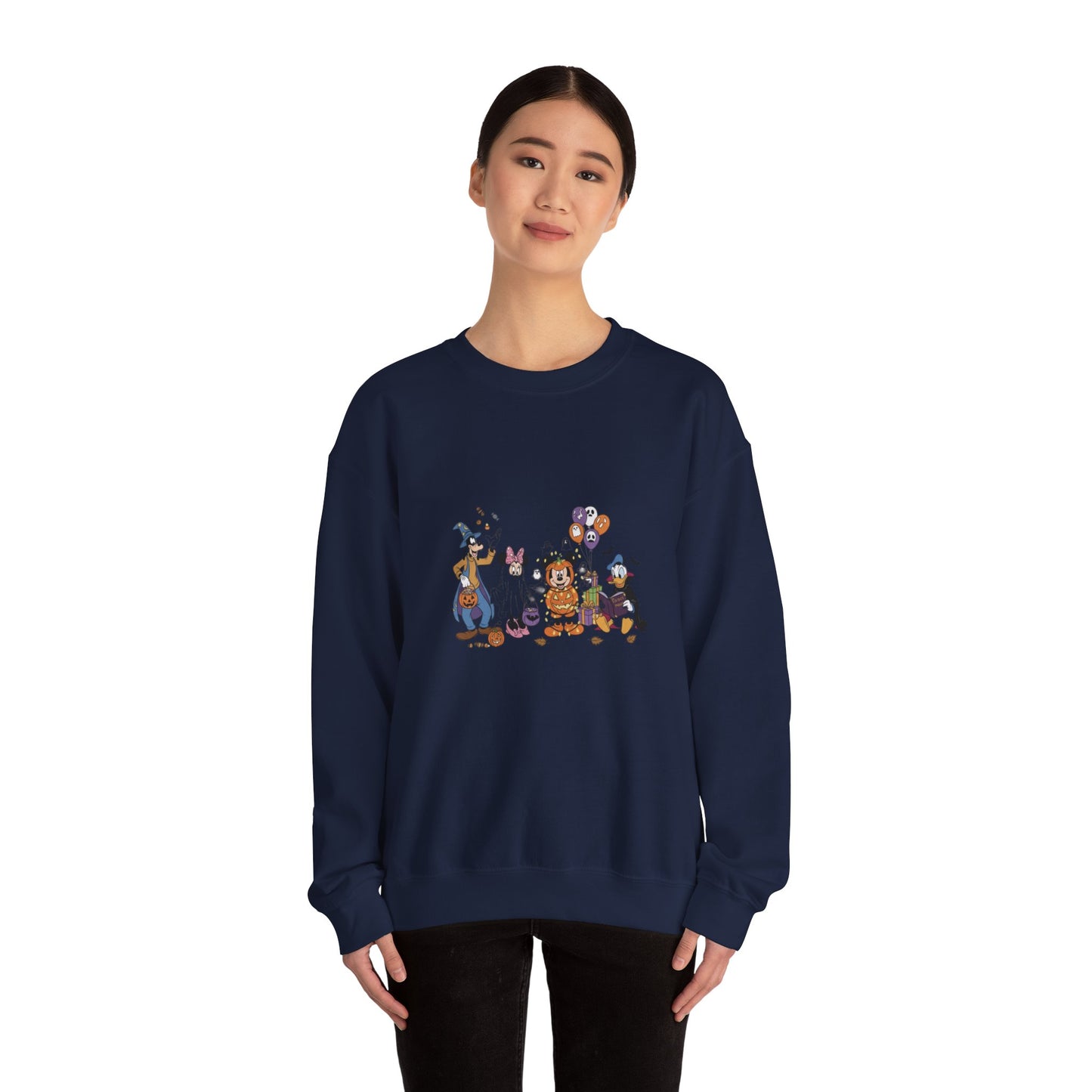 Whimsical Character Sweatshirt, Unisex Crewneck, Cozy Gift, Disney-Inspired, Fun Apparel, Perfect for Birthdays