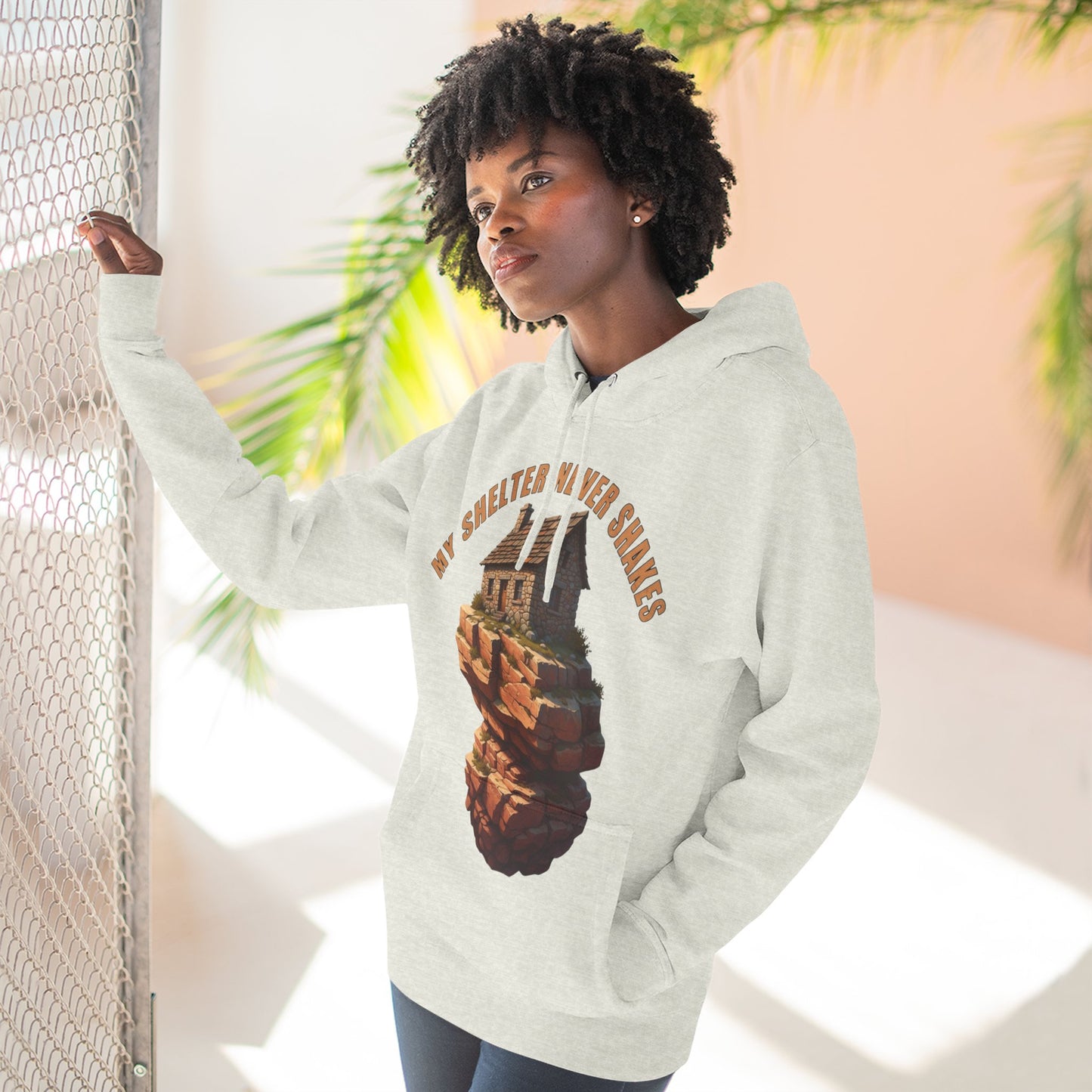 Cozy Three-Panel Fleece Hoodie, Relaxed Fit Pullover, Casual Layer, Outdoor Adventure Wear, Perfect Gift for Nature Lovers, Cozy Fall [...]