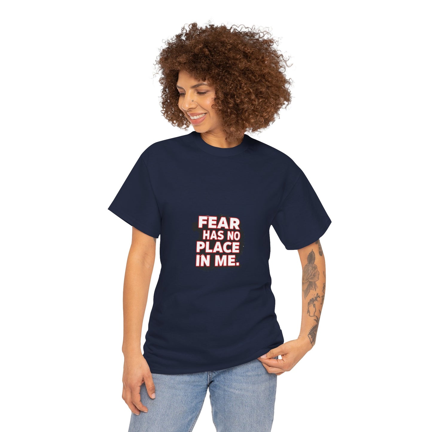 Fear Has No Place in Me Unisex Tee, Motivational T-Shirt for Confidence, Inspirational Gift, Casual Wear, Self-Love Apparel, [...]