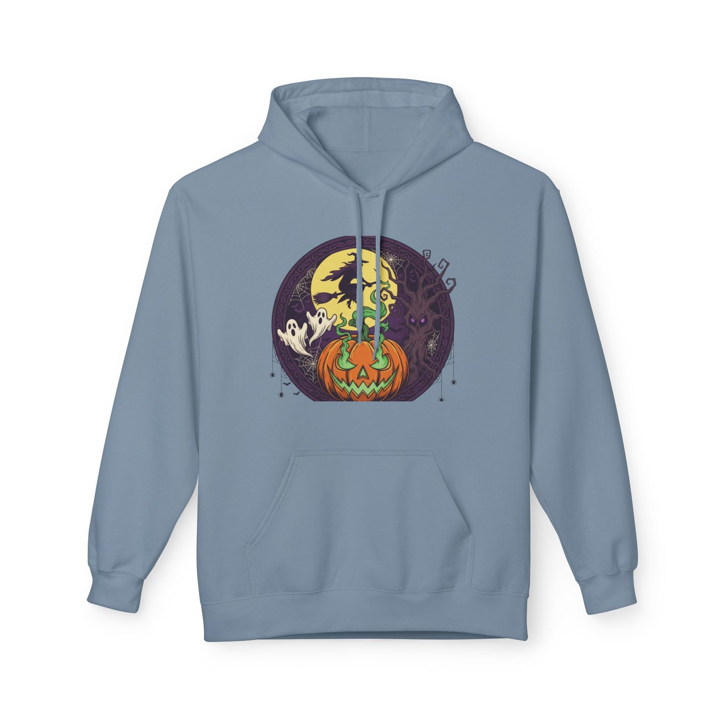 Halloween Pumpkin Hoodie, Cozy Sweatshirt for Fall Celebrations, Perfect for Halloween and Autumn Gatherings, Unisex Design.