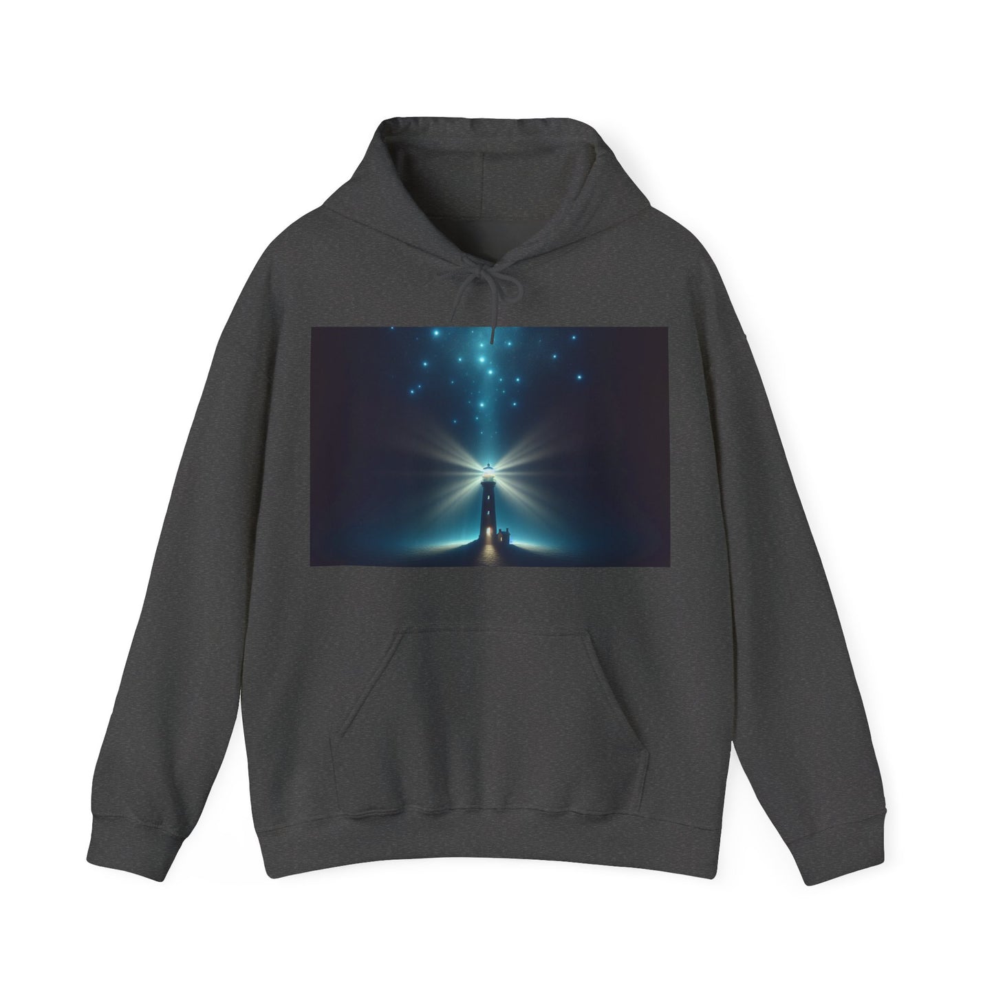 Unisex Garment Sweatshirt, Galaxy Print Hoodie, Stylish Hooded Sweatshirt, Gift for Space Lovers, Perfect for Cozy Evenings