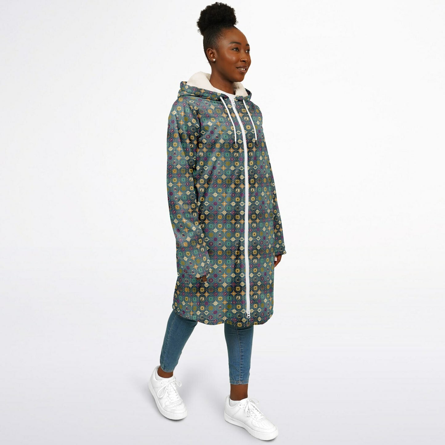 Zipper Cloak - AOP