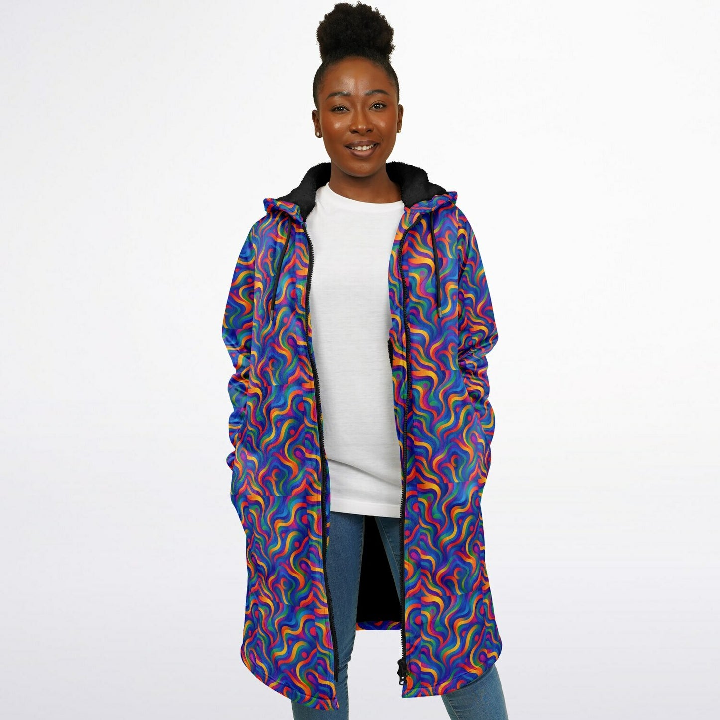 Zipper Cloak - AOP