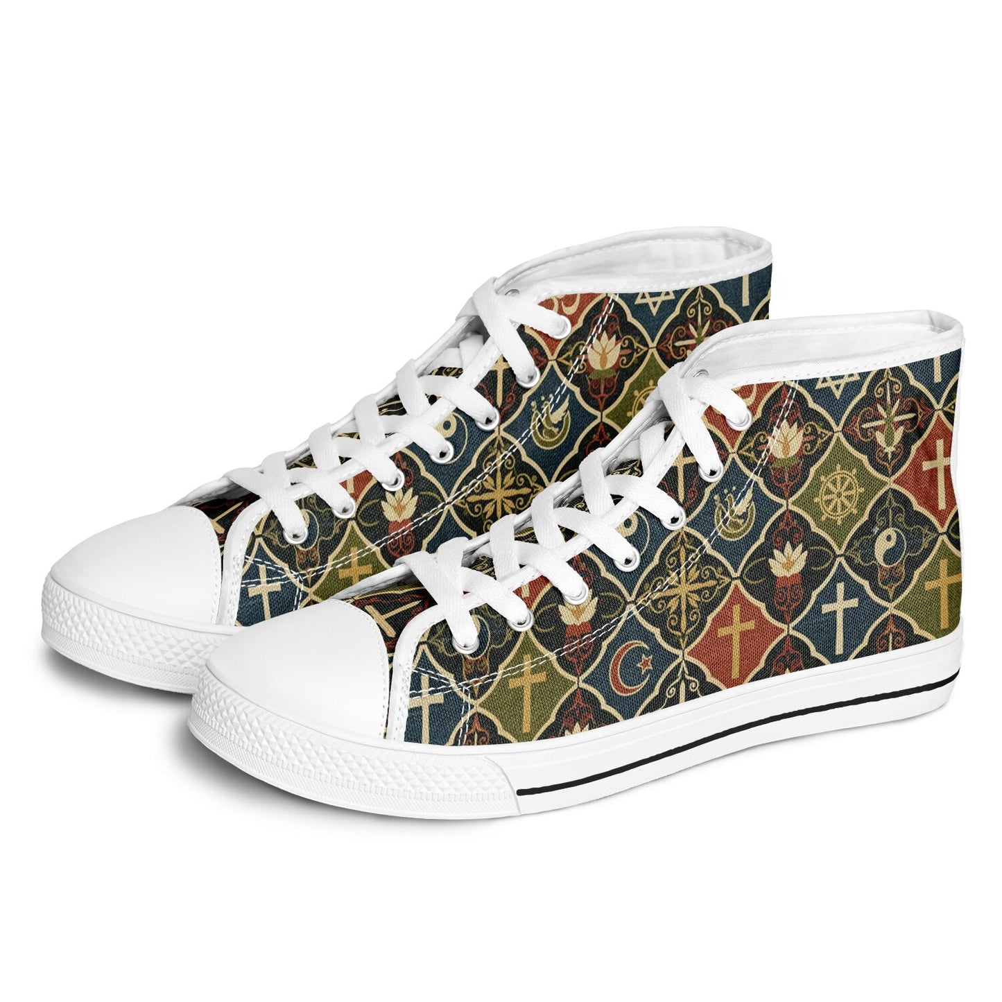 Urban Peak High Top Shoes - AOP
