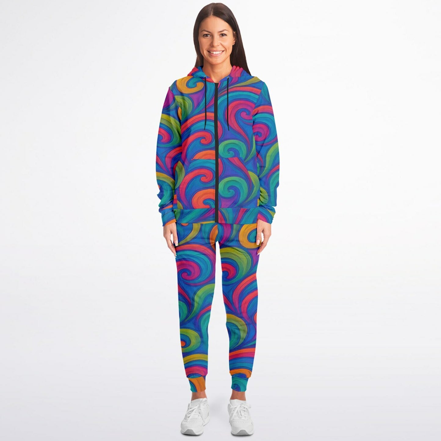 Fashion Ziphoodie & Jogger - AOP