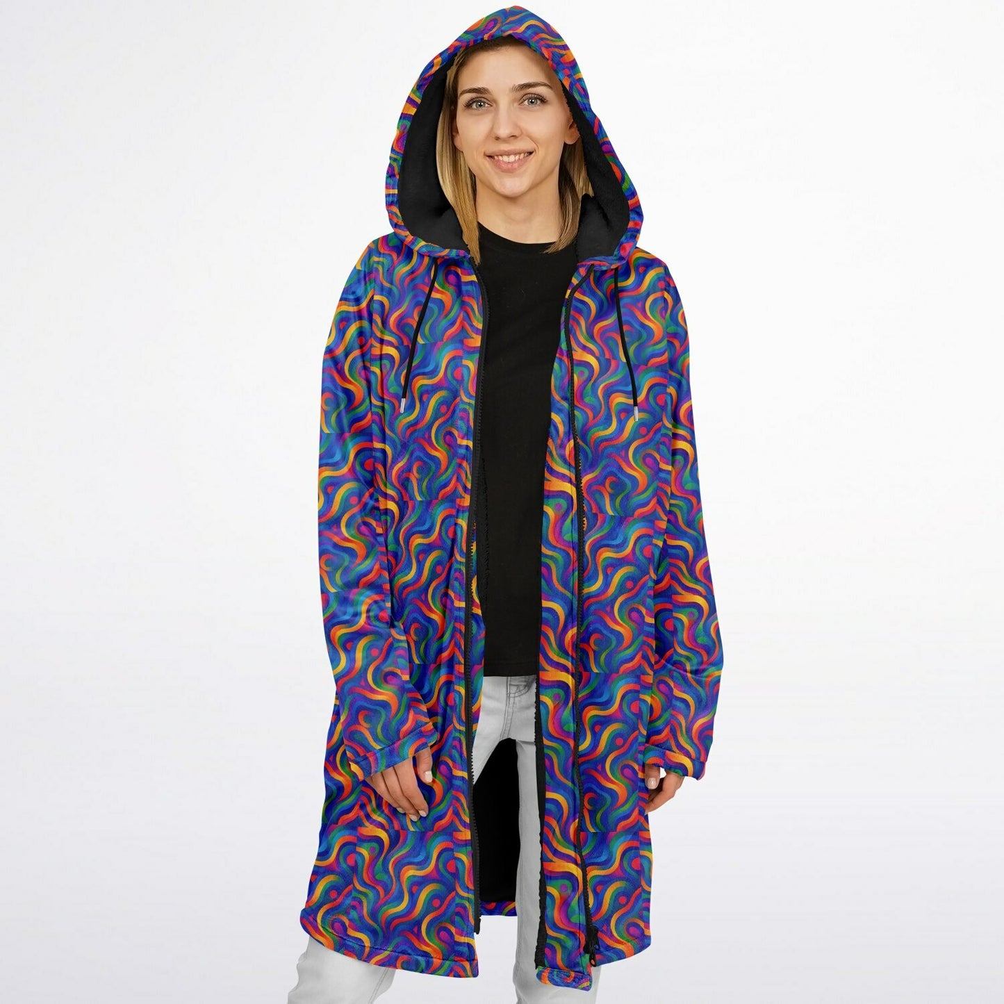 Zipper Cloak - AOP