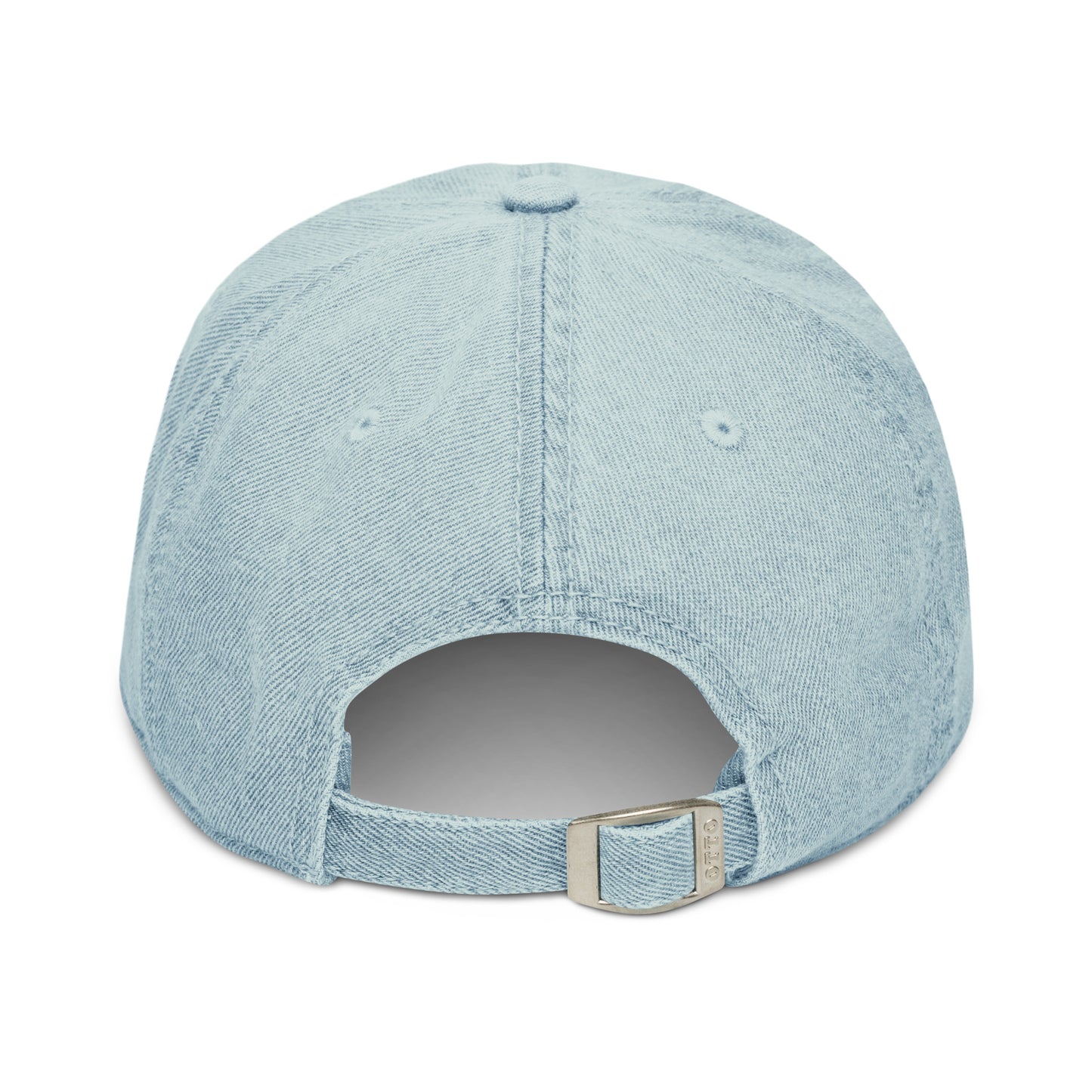pigment-dyed denim hat