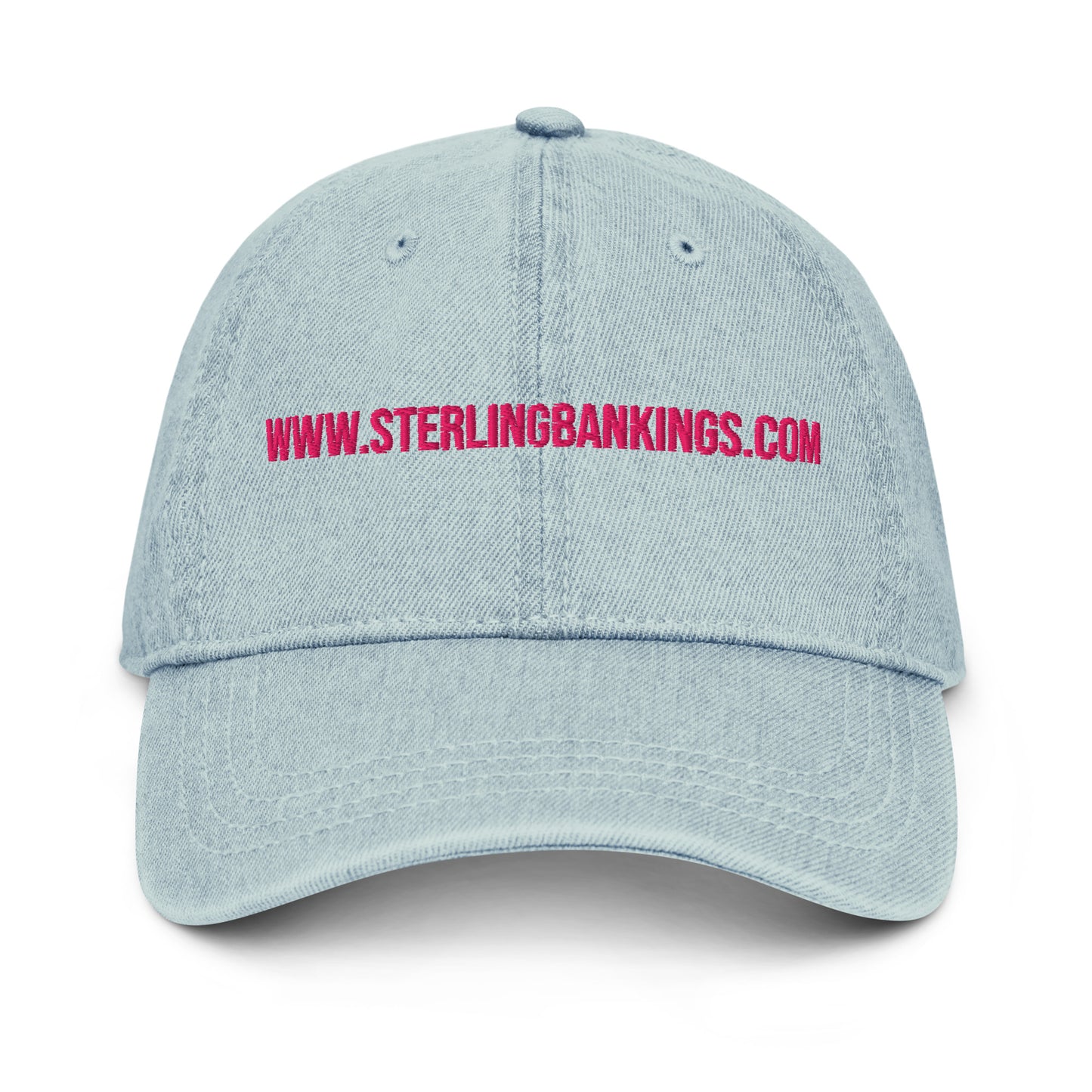 pigment-dyed denim hat