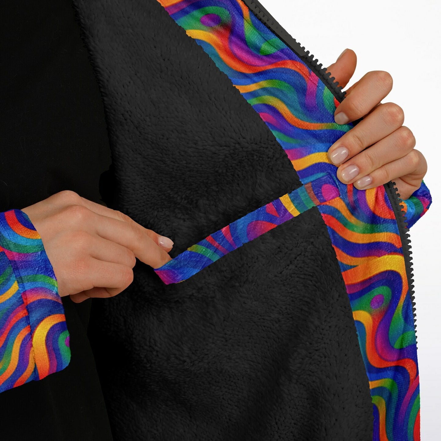 Zipper Cloak - AOP
