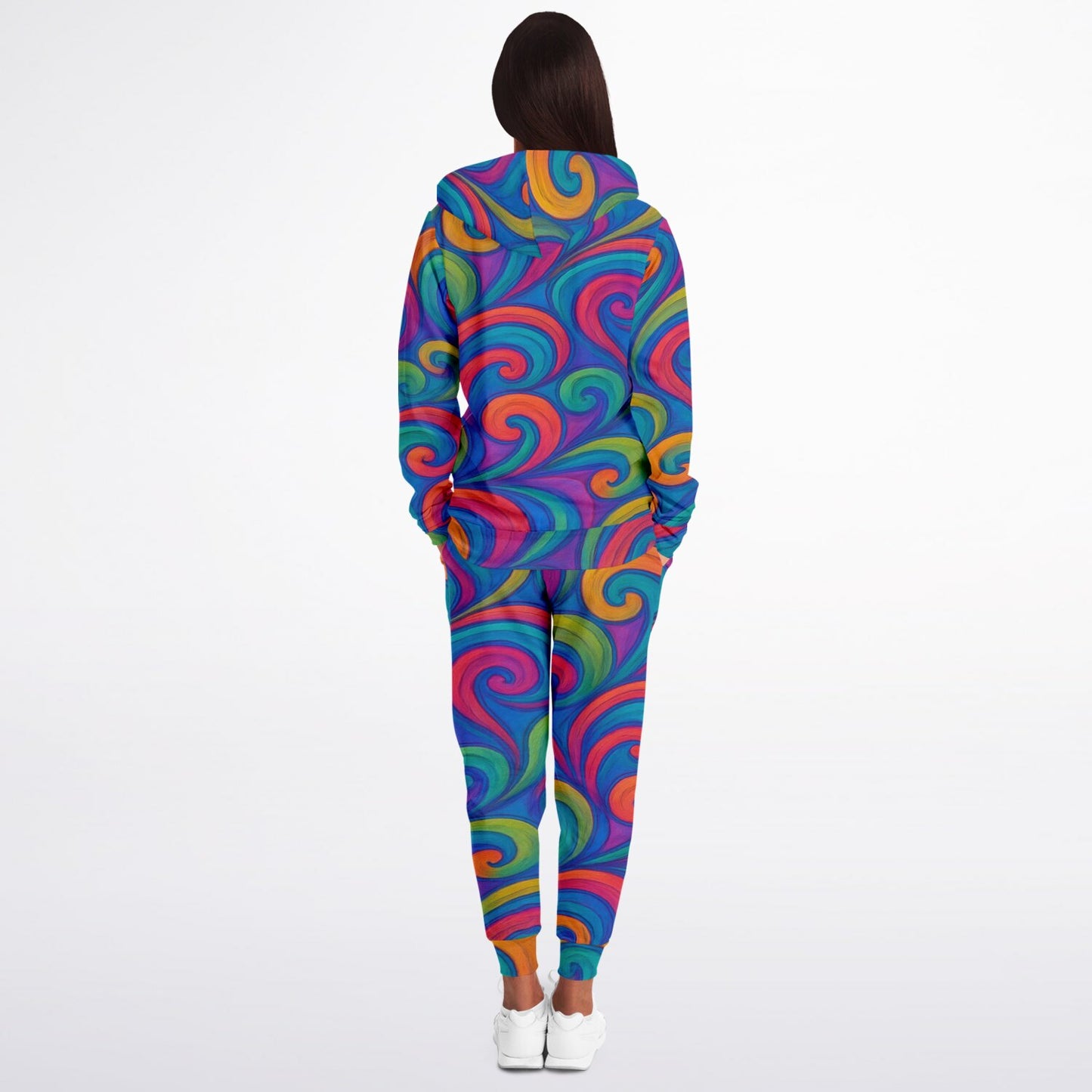 Fashion Ziphoodie & Jogger - AOP