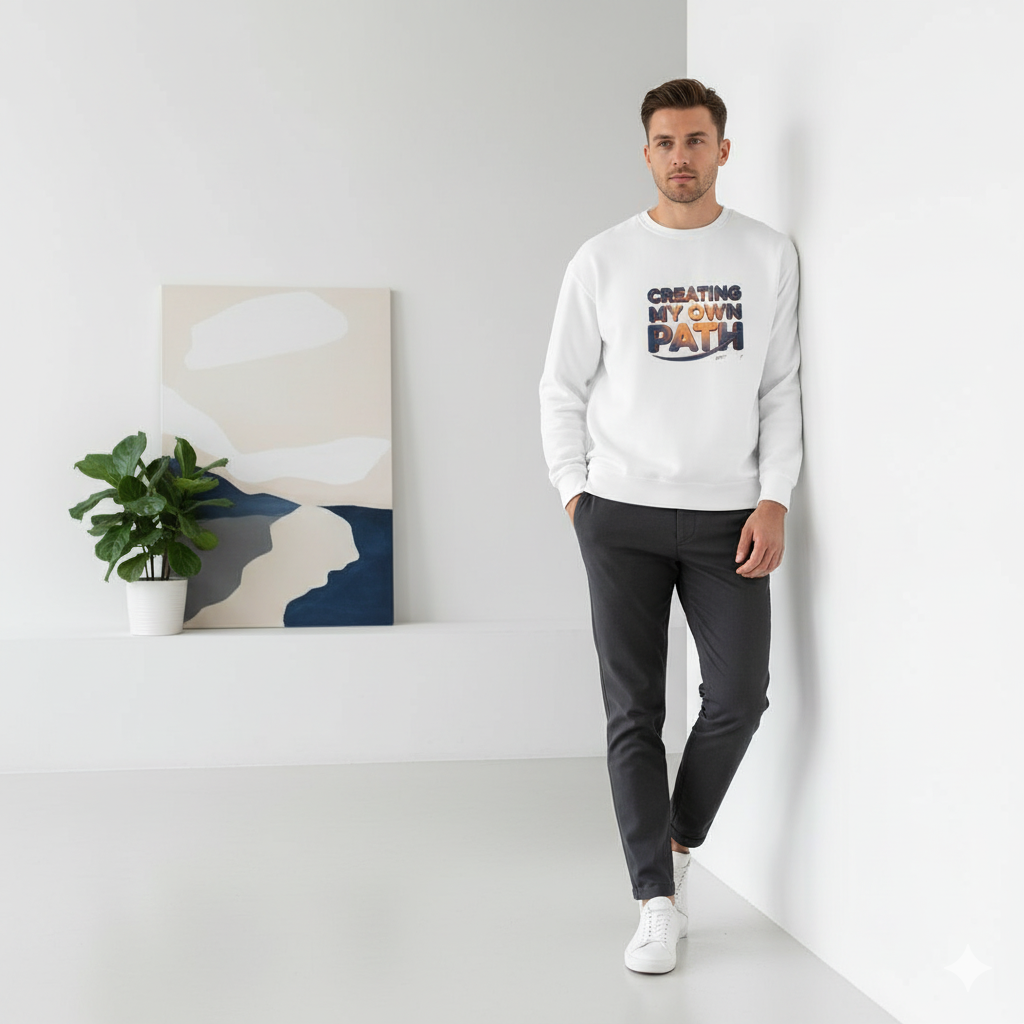 Creating My Own Path sweatshirt