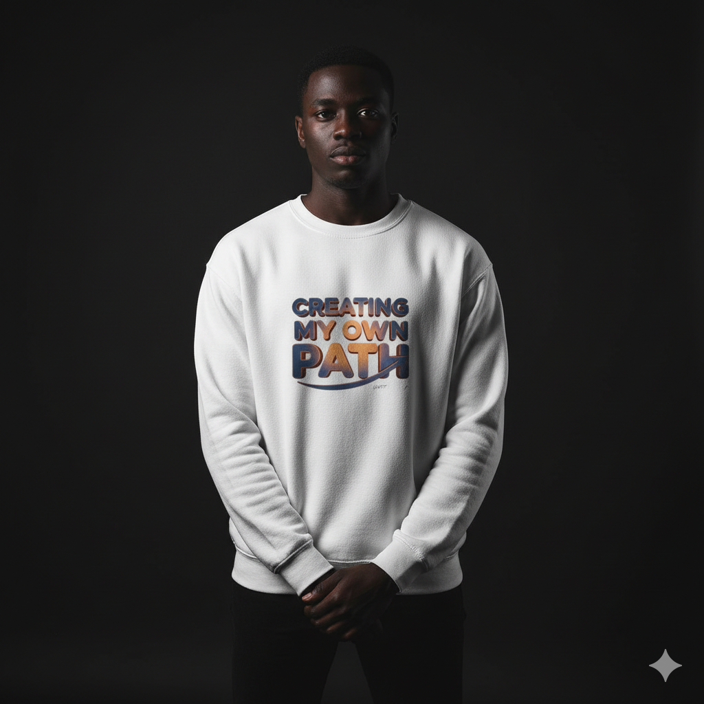 Creating My Own Path sweatshirt