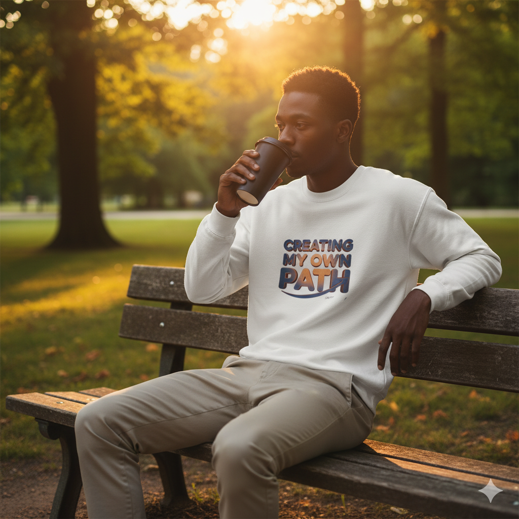 Creating My Own Path sweatshirt