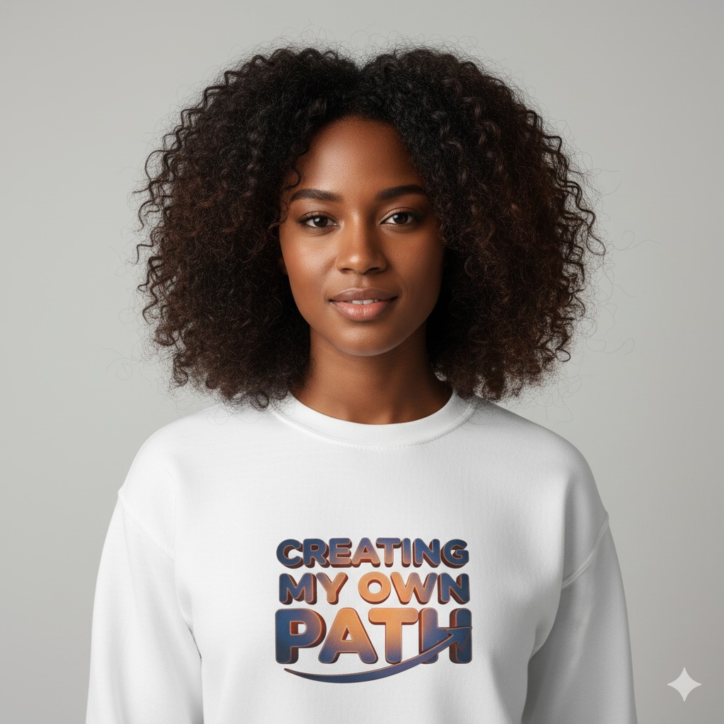 Creating My Own Path sweatshirt