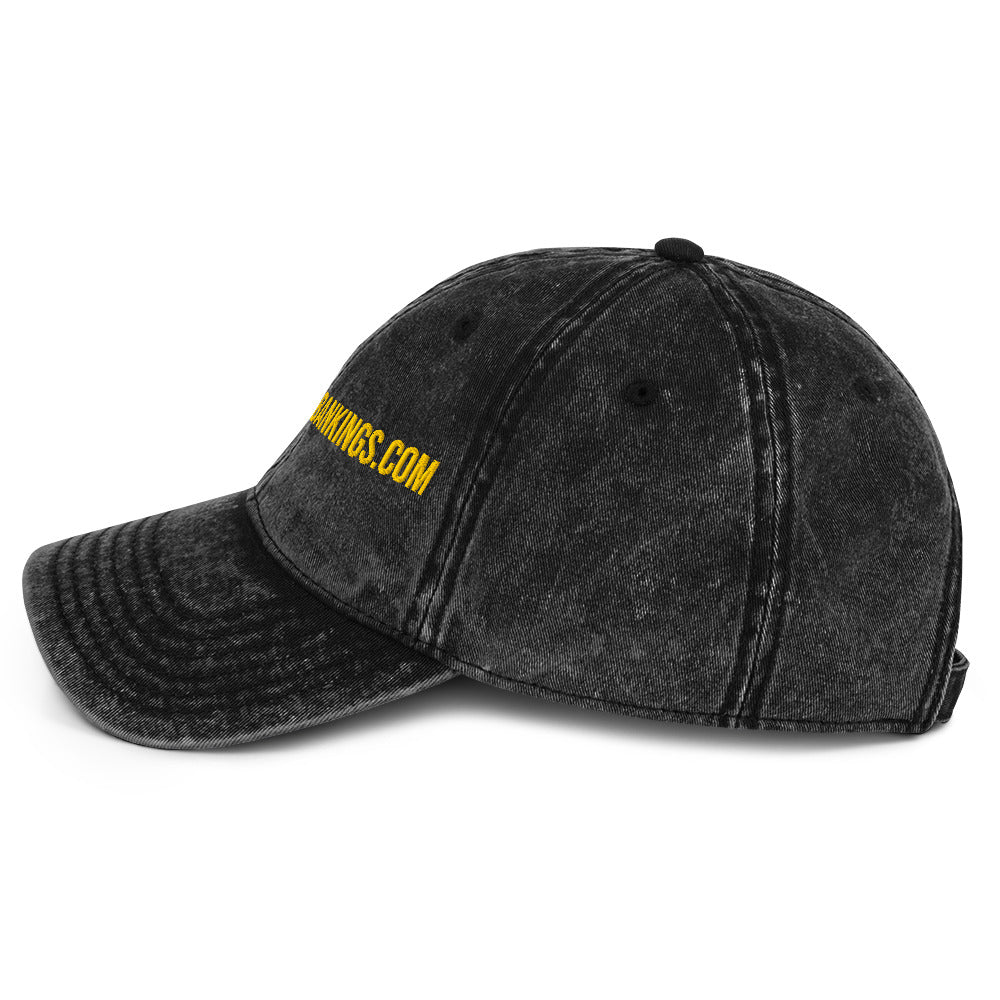 Embroidered Vintage Dad Cap